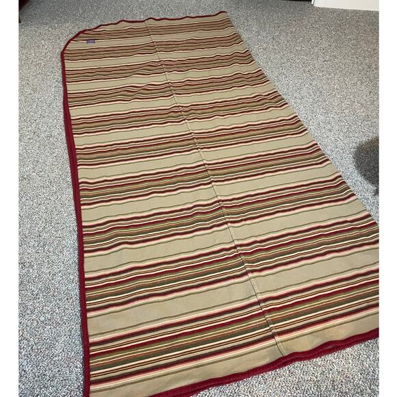 Vintage Pendleton Blanket Sz King Cuddledown Woolen Mills 100% Wool Made in USA - Picture 12 of 14
